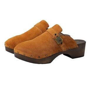 Dr. Scholl's Original Clog Pecan Brown Size 8 NWT $150 MSRP